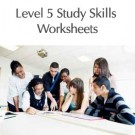SSW5: Level 5 Study Skills Worksheets